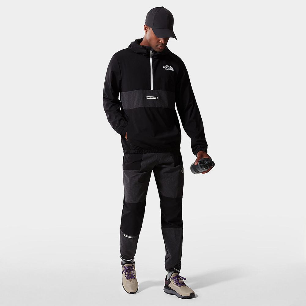 Nohavice The North Face Mountain Athletics Woven Panske Čierne | MYT-904652
