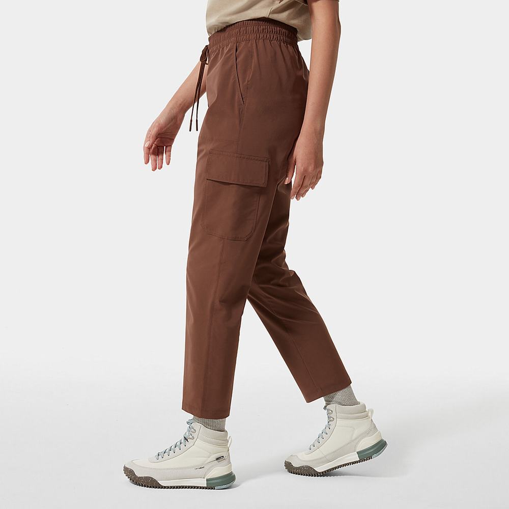 Nohavice The North Face NEVER STOP WEARING CARGO Damske Hnede | TUE-235814