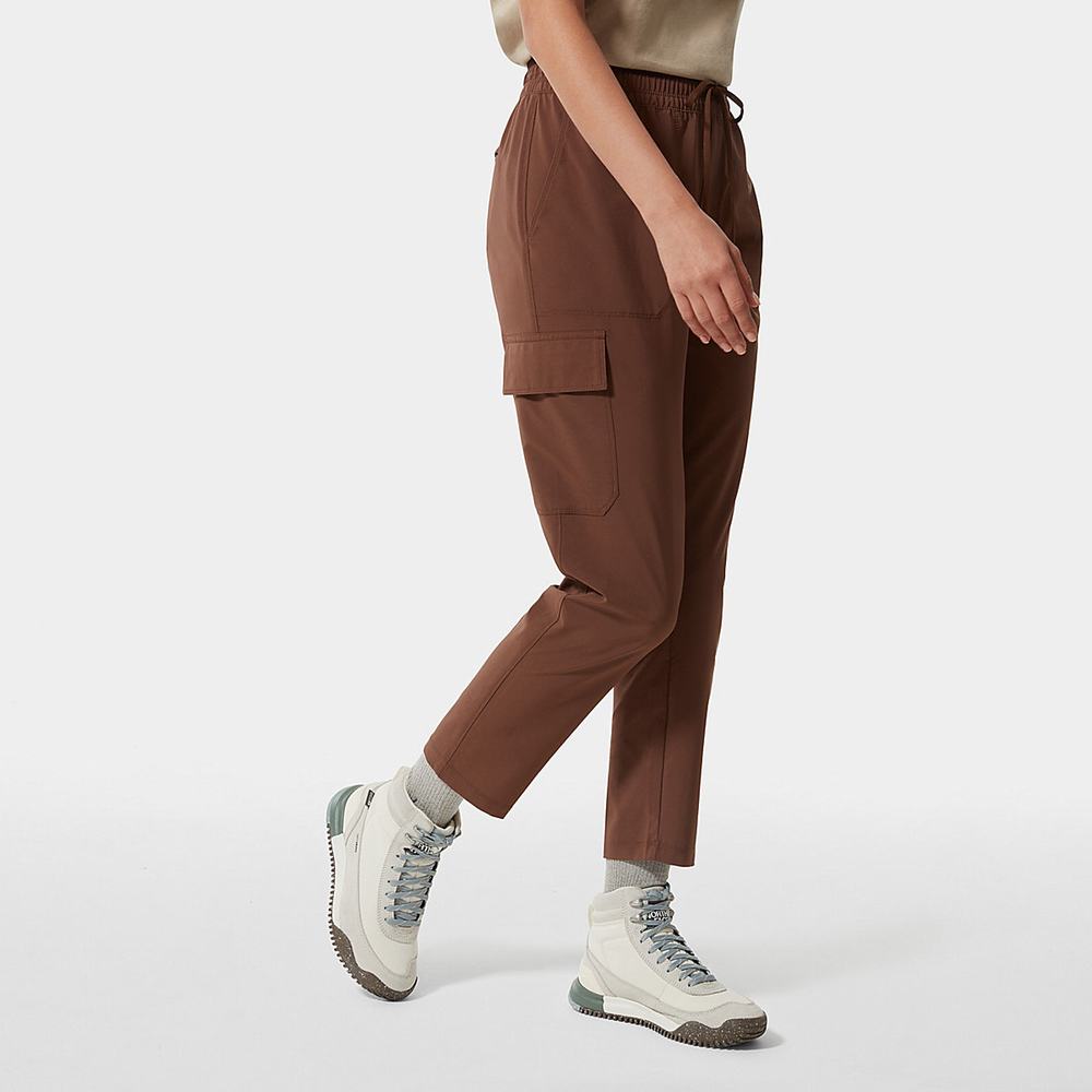 Nohavice The North Face NEVER STOP WEARING CARGO Damske Hnede | TUE-235814