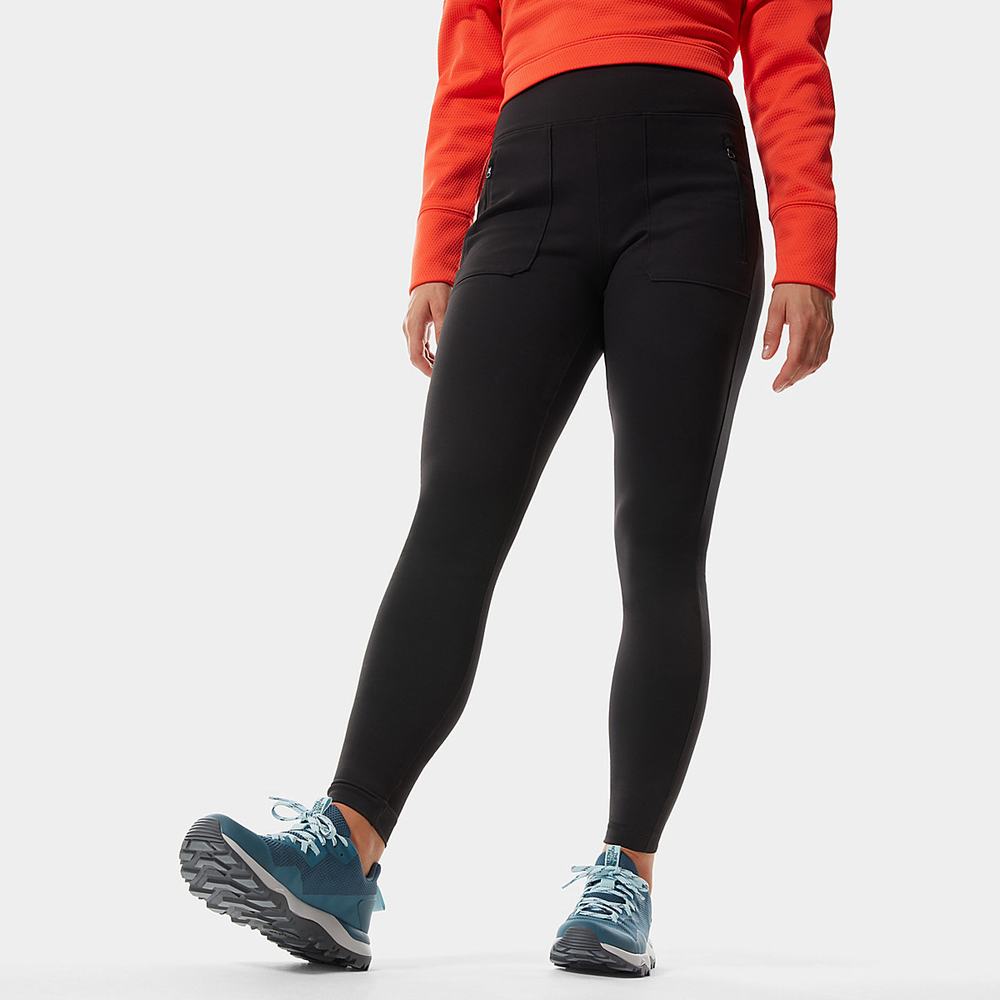 Nohavice The North Face Paramount Hybrid Damske Čierne | HUD-071259