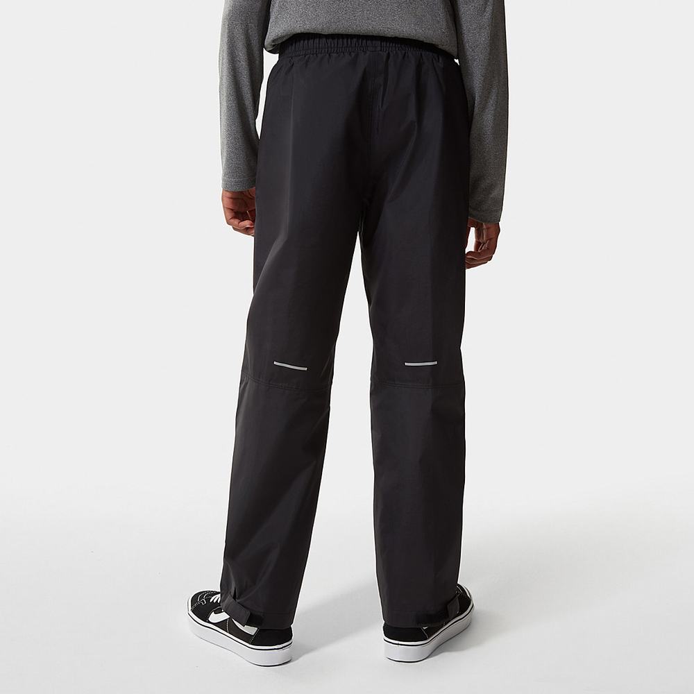 Nohavice The North Face Resolve Rain Chlapcenske Čierne | FDM-723516
