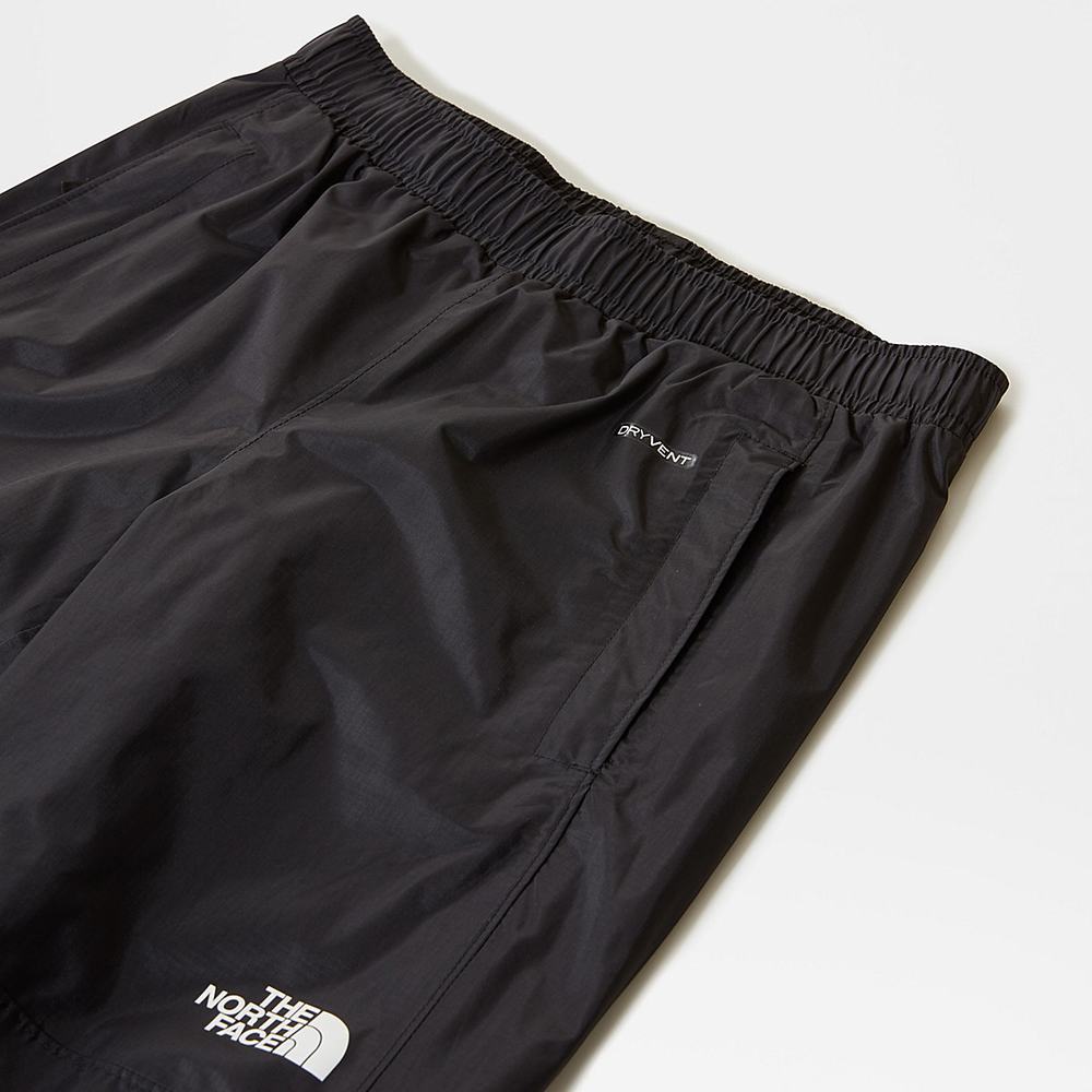 Nohavice The North Face Resolve Rain Chlapcenske Čierne | FDM-723516