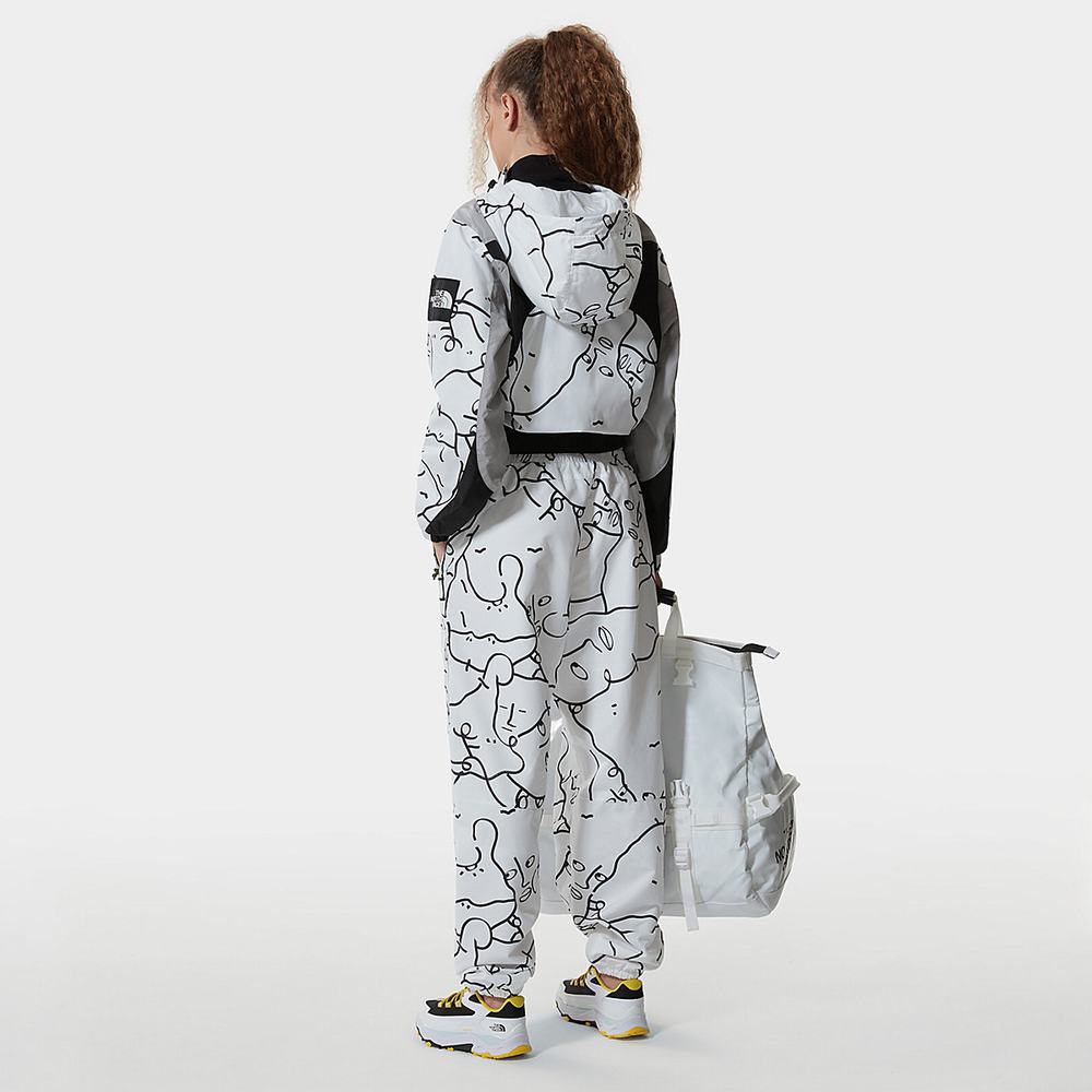 Nohavice The North Face SEARCH & RESCUE WIND Damske Biele | OAK-134908