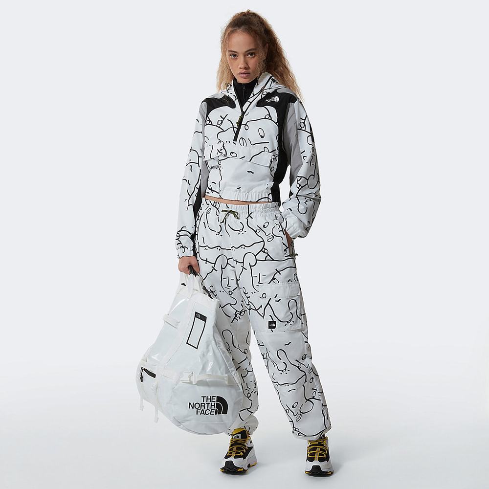 Nohavice The North Face SEARCH & RESCUE WIND Damske Biele | OAK-134908