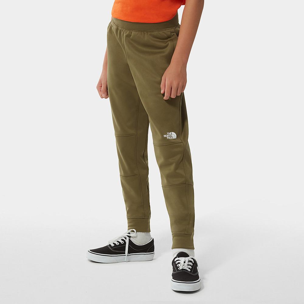 Nohavice The North Face SURGENT JOGGERS Dievcenske Olivovo Zelená Zelene | UAF-710465