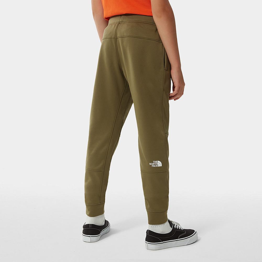 Nohavice The North Face SURGENT JOGGERS Dievcenske Olivovo Zelená Zelene | UAF-710465
