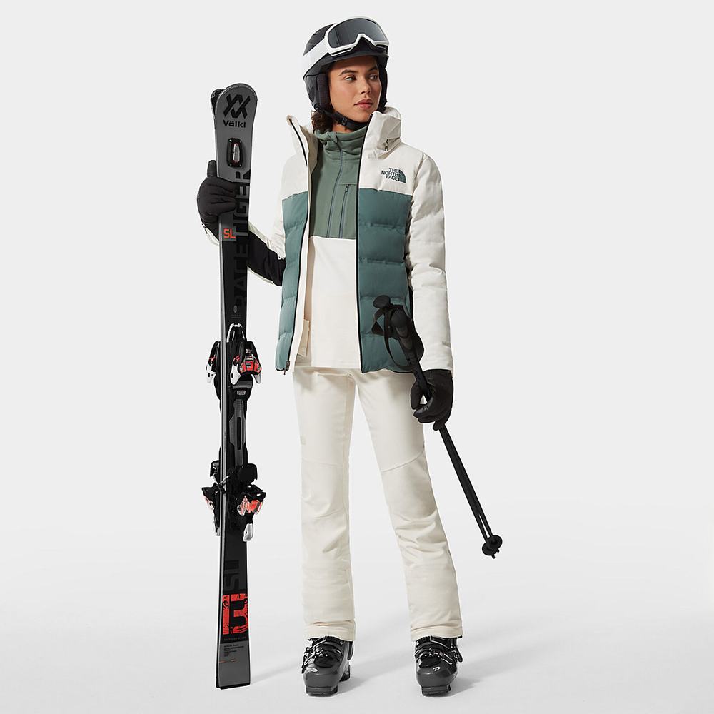 Nohavice The North Face Snoga Ski Damske Biele | LJS-710642