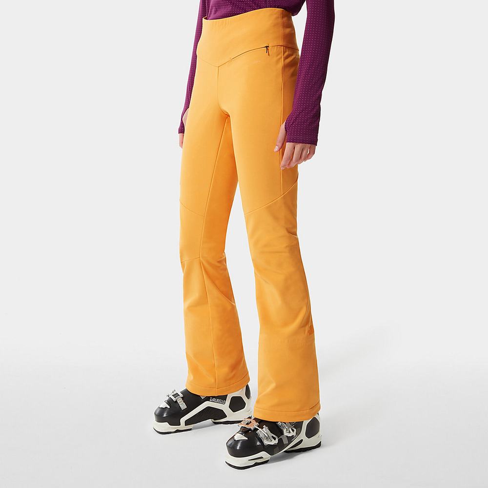 Nohavice The North Face Snoga Ski Damske Žlté | XJY-314675