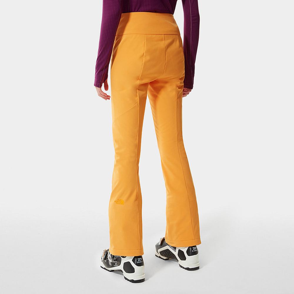 Nohavice The North Face Snoga Ski Damske Žlté | XJY-314675