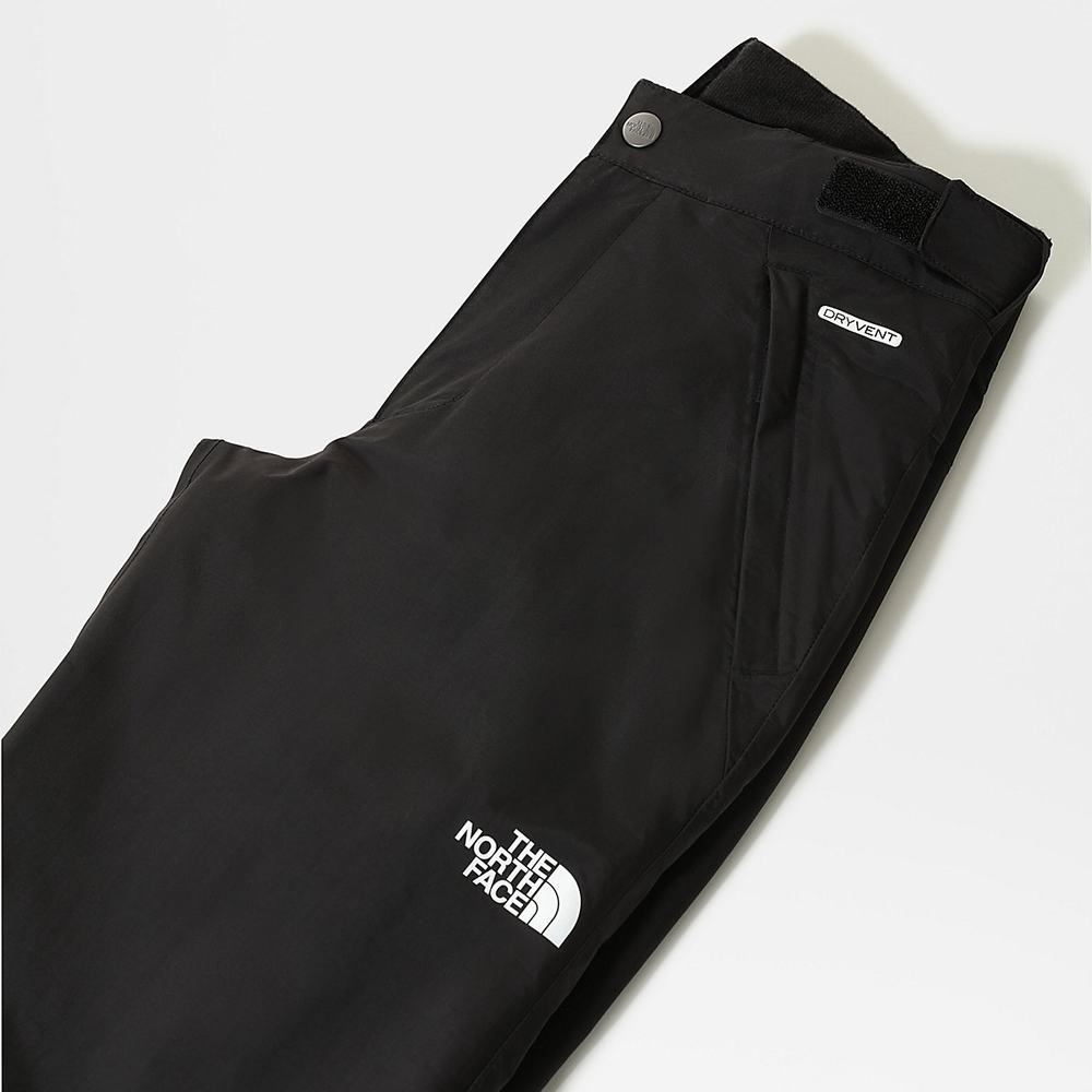 Nohavice The North Face Snowquest Bib Chlapcenske Čierne | ACQ-301297