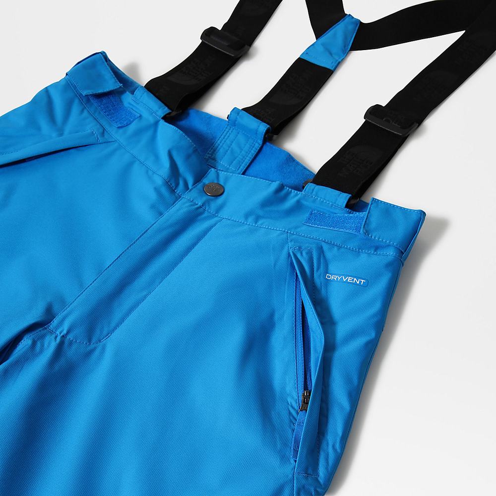 Nohavice The North Face Snowquest Bib Chlapcenske Modre | TBF-586193