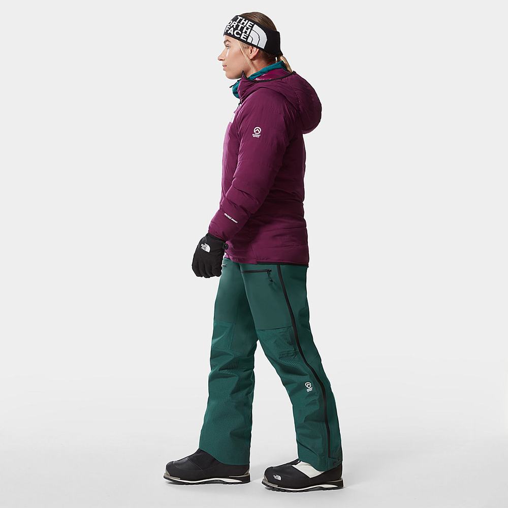 Nohavice The North Face Summit FUTURELIGHT™ Bib Damske Zelene | DEZ-387914