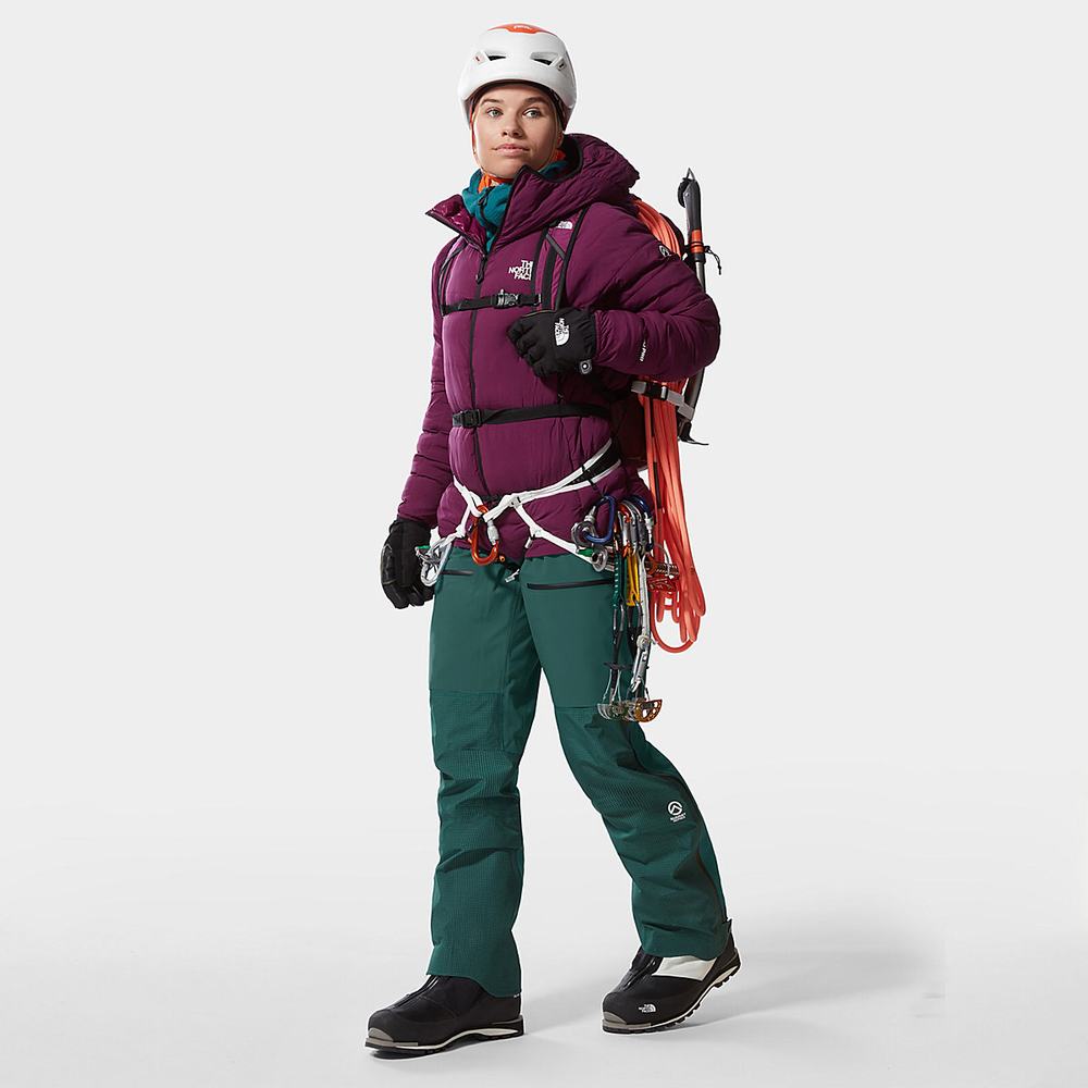 Nohavice The North Face Summit FUTURELIGHT™ Bib Damske Zelene | DEZ-387914