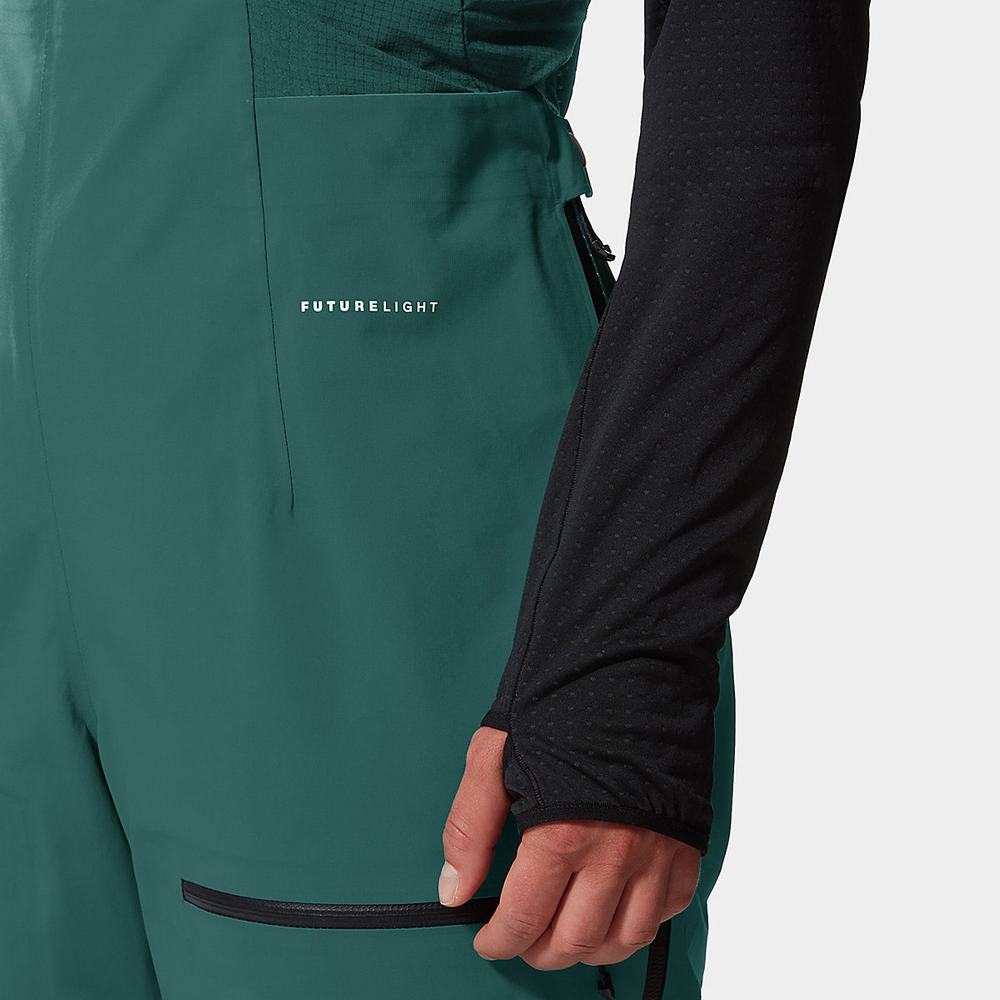 Nohavice The North Face Summit FUTURELIGHT™ Bib Damske Zelene | DEZ-387914