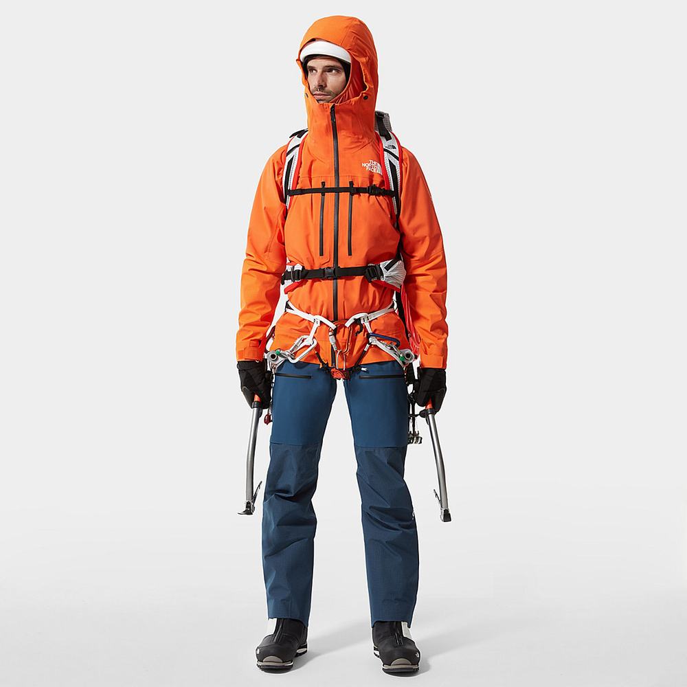 Nohavice The North Face Summit FUTURELIGHT™ Bib Panske Modre Tyrkysové | XLP-073264