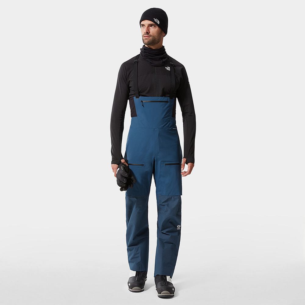 Nohavice The North Face Summit FUTURELIGHT™ Bib Panske Modre Tyrkysové | XLP-073264