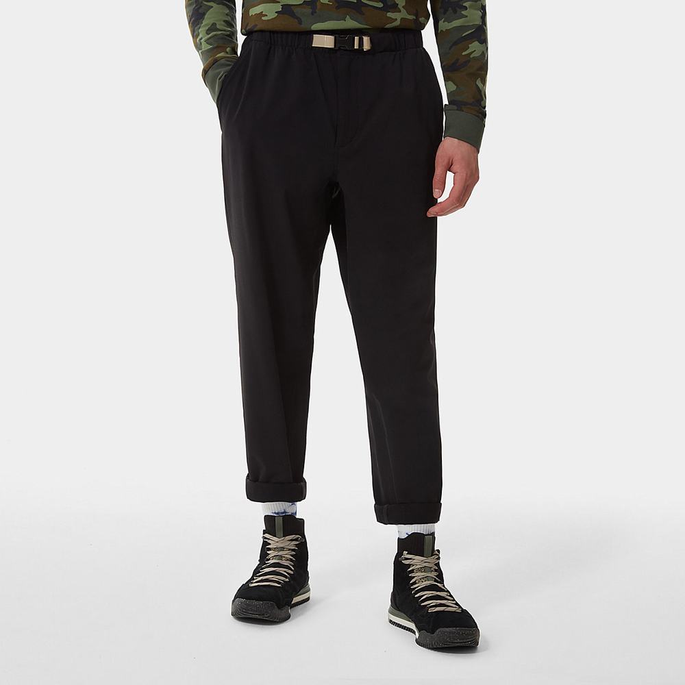 Nohavice The North Face TECH EASY Panske Čierne | TAC-192058