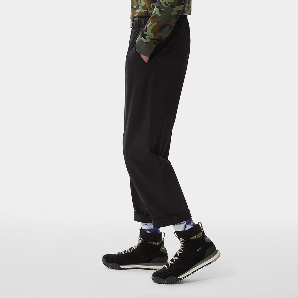 Nohavice The North Face TECH EASY Panske Čierne | TAC-192058