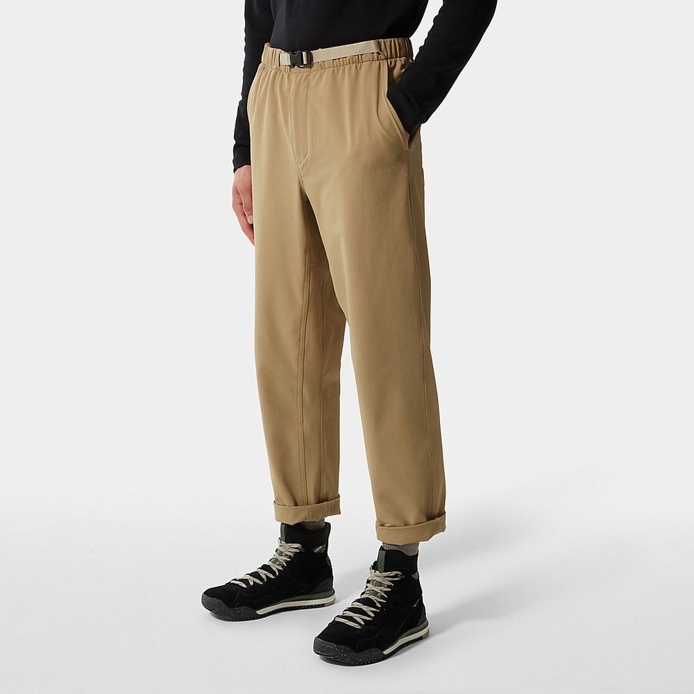 Nohavice The North Face TECH EASY Panske Hnede | XFD-840753
