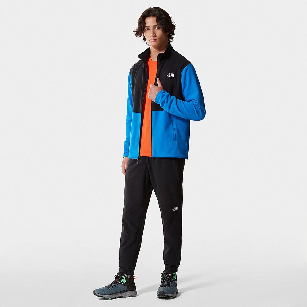 Nohavice The North Face Tka Glacier Panske Čierne | PAL-059132