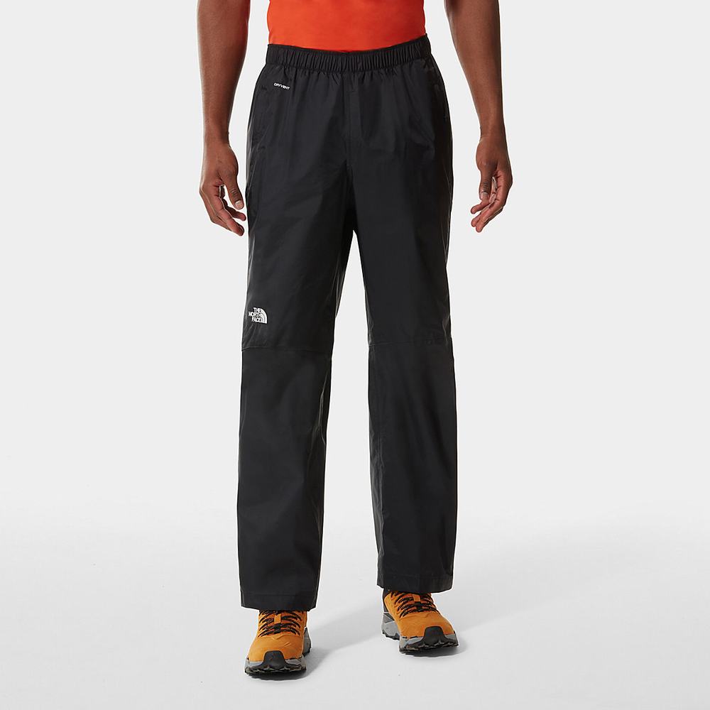 Nohavice The North Face Venture II Half Zip Shell Panske Čierne Siva | OHY-371048