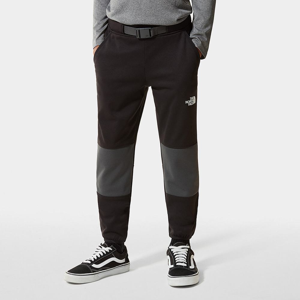 Nohavice The North Face Winter Warm Fleece Joggers Chlapcenske Čierne | GER-836541