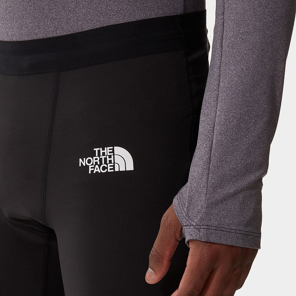 Nohavice The North Face Winter Warm Tight Panske Čierne | RPS-095743