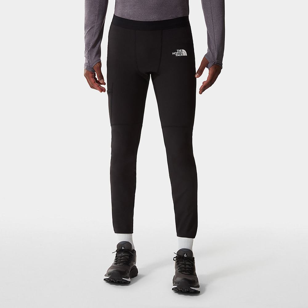 Nohavice The North Face Winter Warm Tight Panske Čierne | RPS-095743