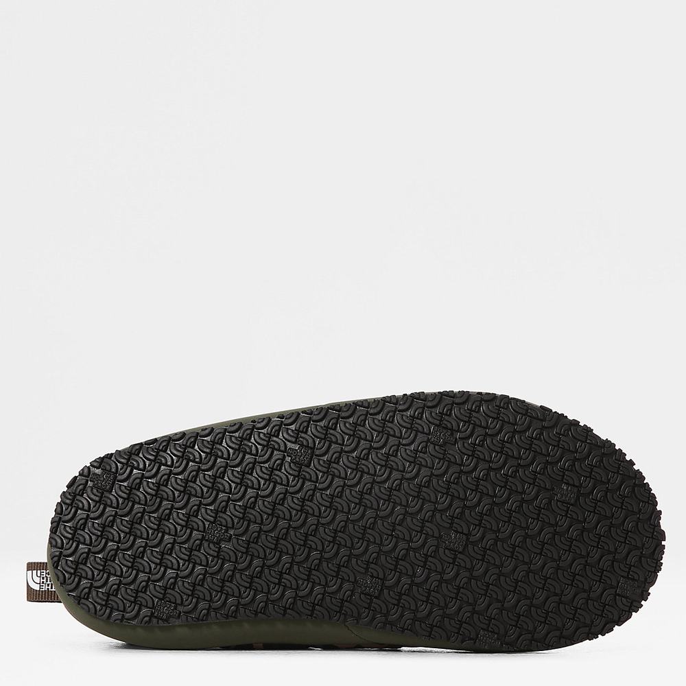 Pantofle The North Face THERMOBALL™ Traction II Mule Dievcenske Zelene Maskacove | CMQ-586132