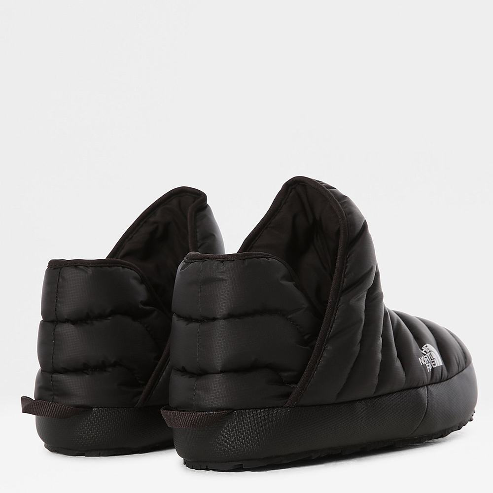 Pantofle The North Face THERMOBALL™ Traction Bootie Mule Damske Čierne Biele | FEA-743912
