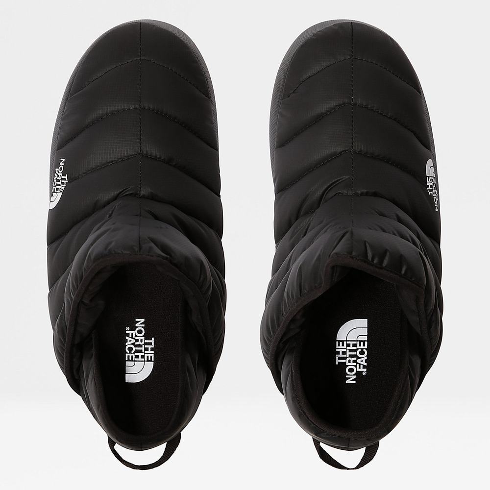 Pantofle The North Face THERMOBALL™ Traction Bootie Mule Damske Čierne Biele | FEA-743912