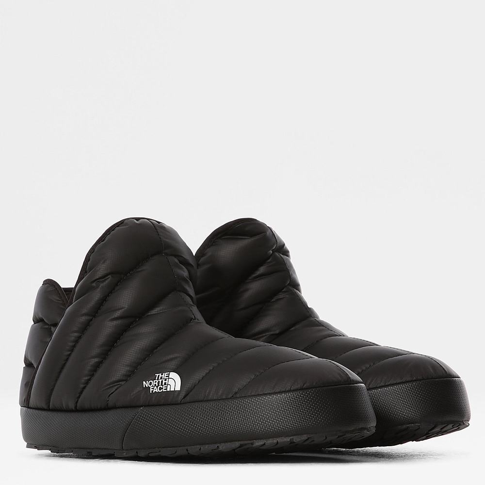 Pantofle The North Face THERMOBALL™ Traction Bootie Mule Panske Čierne Biele | LBS-605489