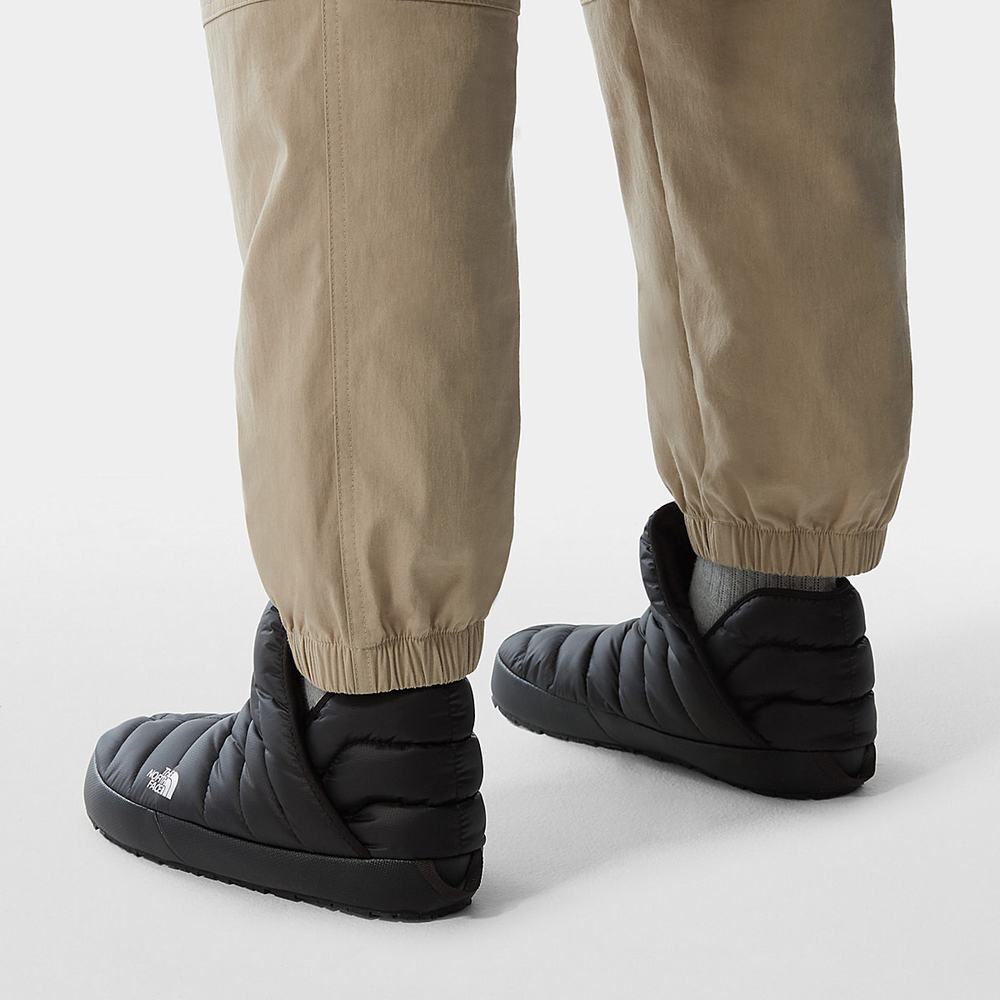 Pantofle The North Face THERMOBALL™ Traction Bootie Mule Panske Čierne Biele | LBS-605489