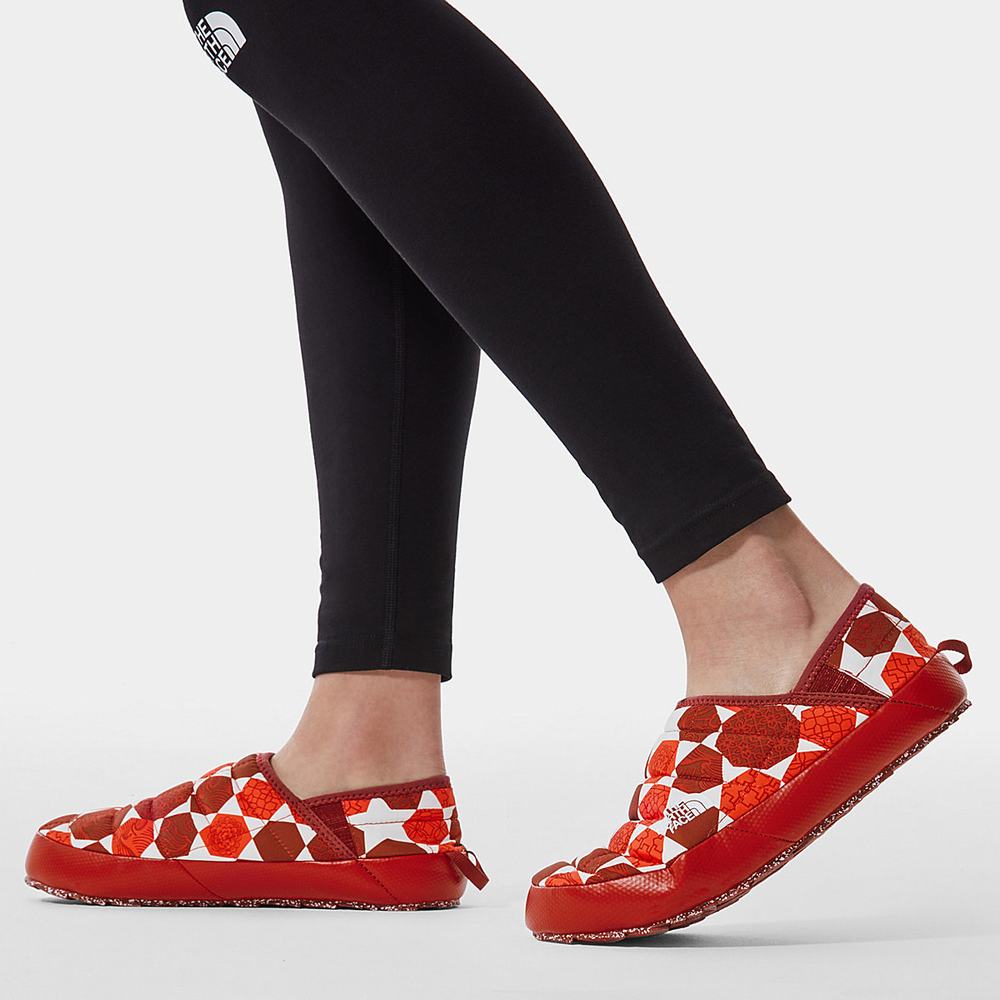 Pantofle The North Face THERMOBALL™ Traction V Mule Damske Červené Červené | TFX-294586