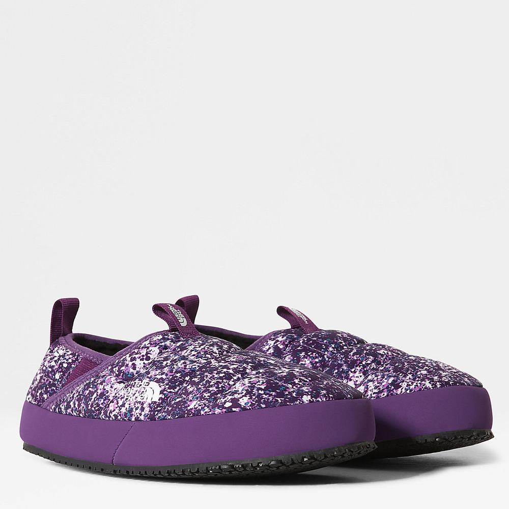 Pantofle The North Face THERMOBALL™ Traction II Mule Dievcenske Nachový | VBN-031782