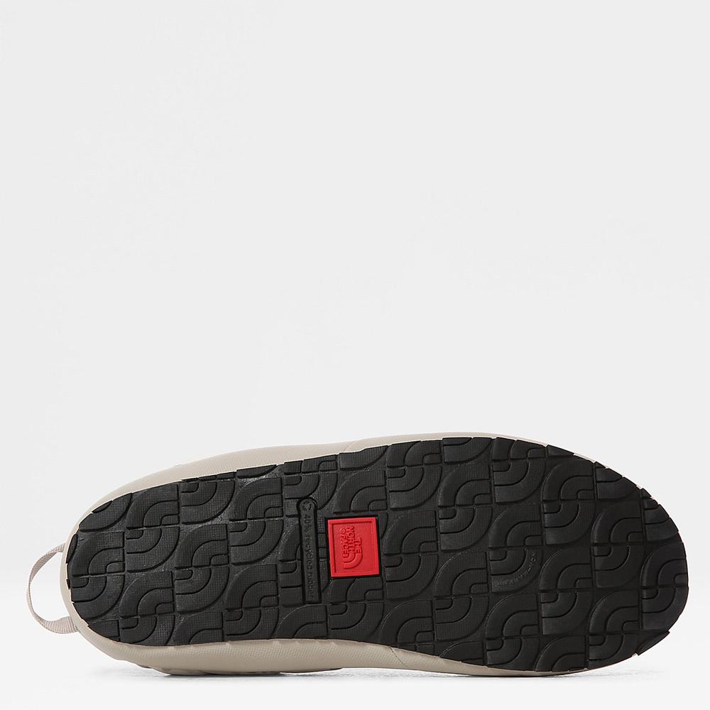 Pantofle The North Face THERMOBALL™ Traction Bootie Mule Panske Biele Maskacove Strieborne Siva | ZJG-029564