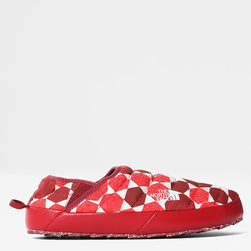 Pantofle The North Face THERMOBALL™ V Traction Mule Panske Červené Červené | HLT-869012