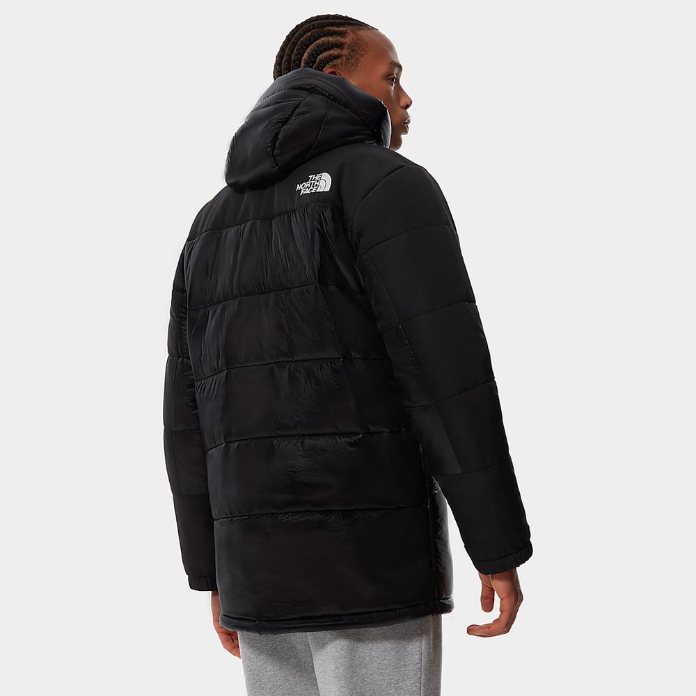 Parka The North Face Himalayan Insulated Panske Čierne | TQJ-021683