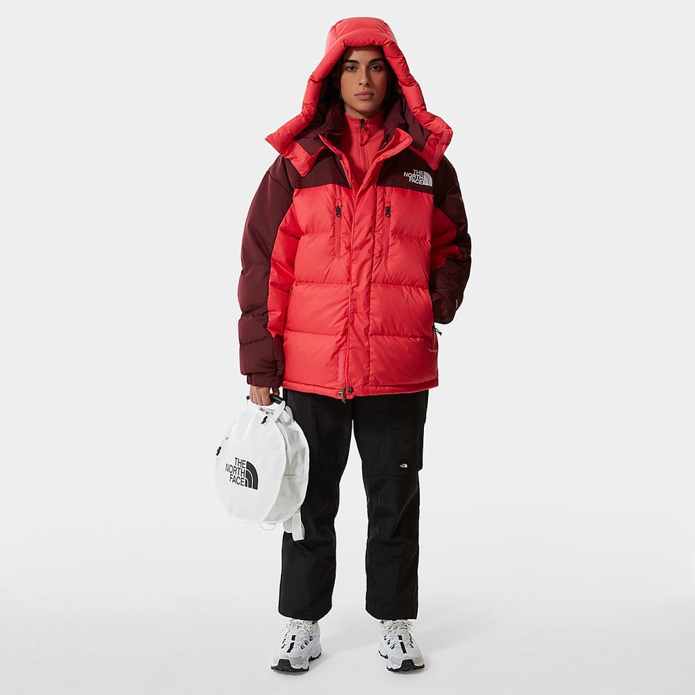 Parka The North Face SEARCH & RESCUE HIMALAYAN Panske Ruzove Červené | PQN-657893