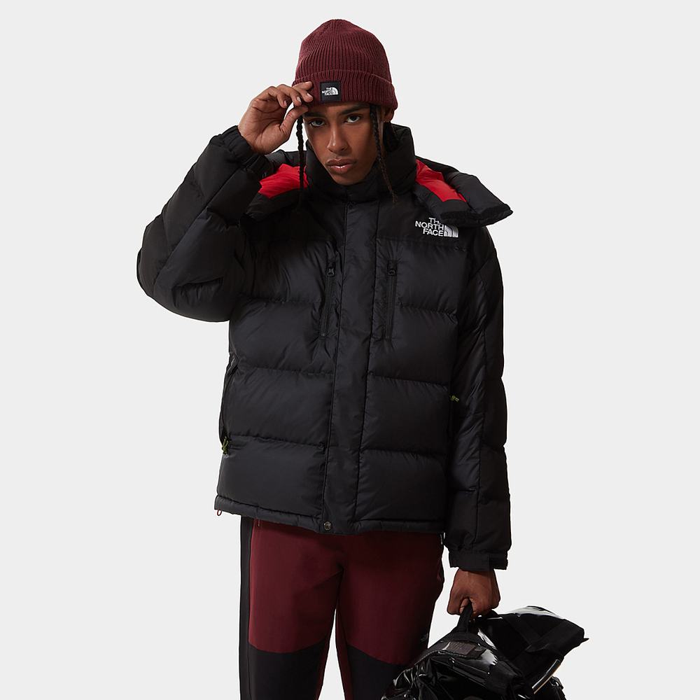 Parka The North Face SEARCH & RESCUE HIMALAYAN Panske Čierne Červené | RPJ-957432