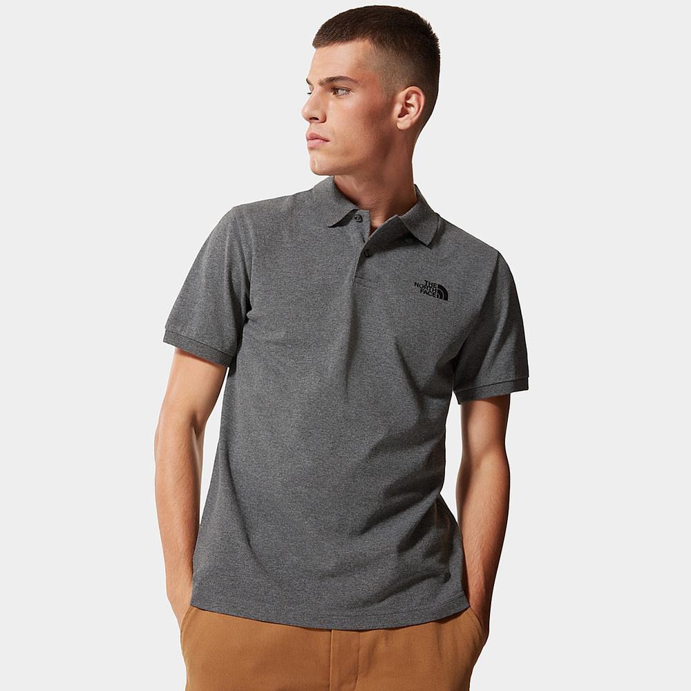 Polokosele The North Face Piquet Panske Siva Čierne | RIM-215879