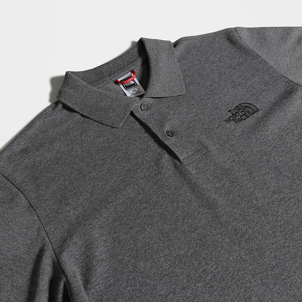 Polokosele The North Face Piquet Panske Siva Čierne | RIM-215879