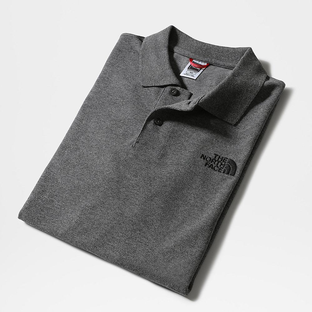 Polokosele The North Face Piquet Panske Siva Čierne | RIM-215879