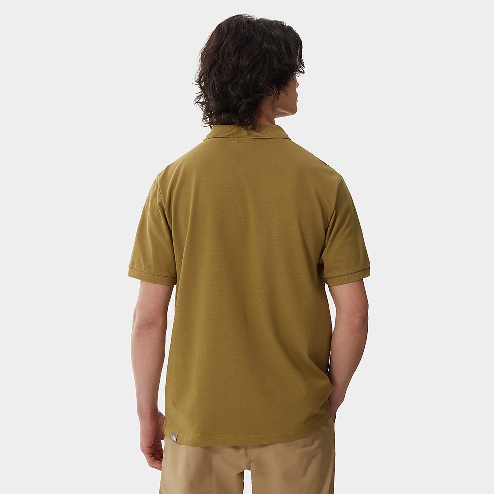 Polokosele The North Face Piquet Panske Zelene | TRO-492670