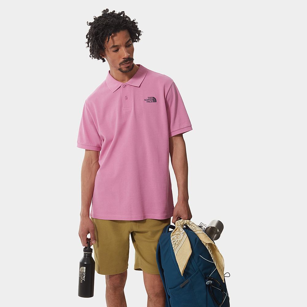 Polokosele The North Face Piquet Panske Oranžové | VUA-820143