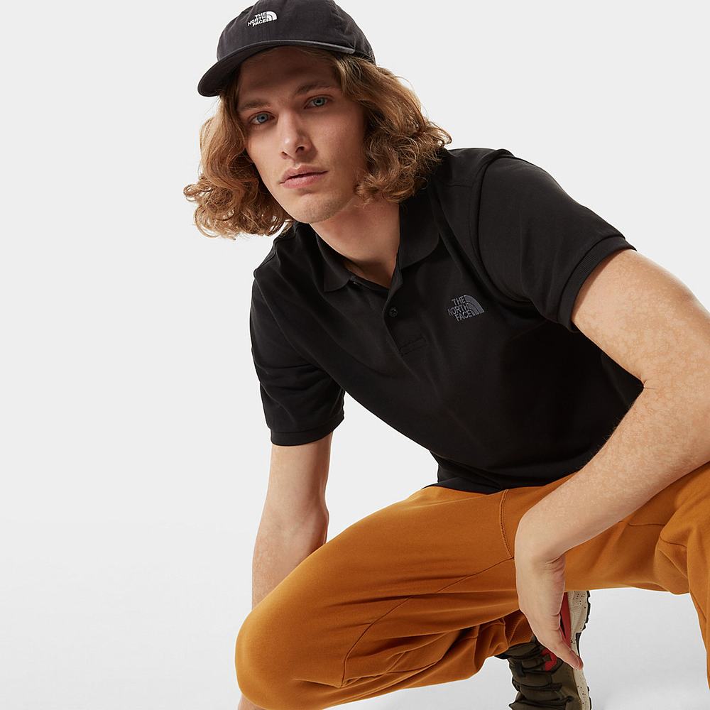 Polokosele The North Face Piquet Panske Čierne | YRC-563018