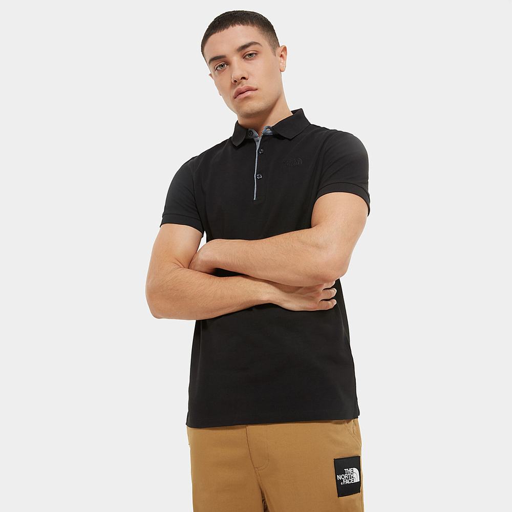 Polokosele The North Face Premium Piquet Panske Čierne | PGU-687209