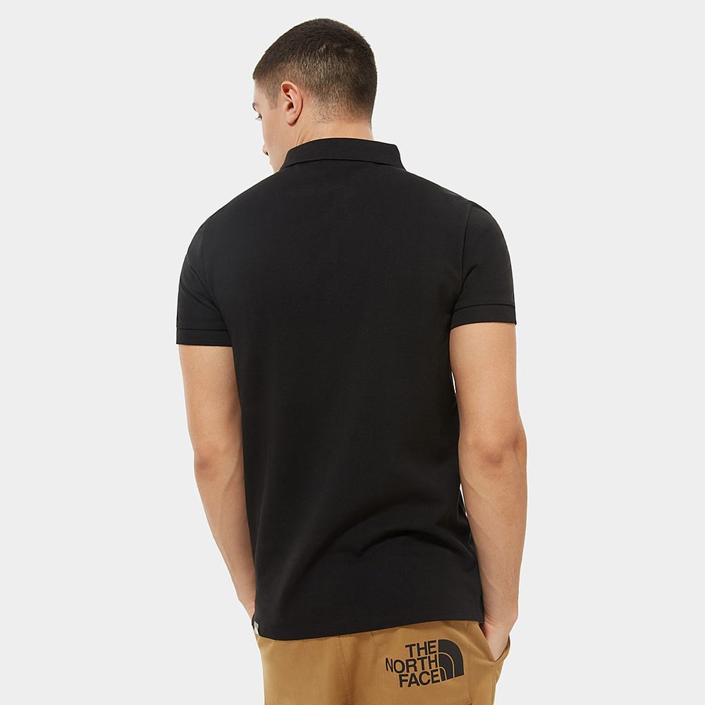 Polokosele The North Face Premium Piquet Panske Čierne | PGU-687209