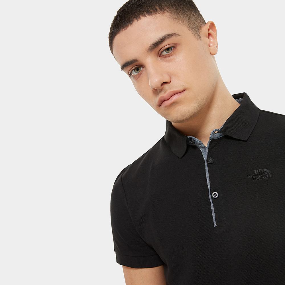 Polokosele The North Face Premium Piquet Panske Čierne | PGU-687209