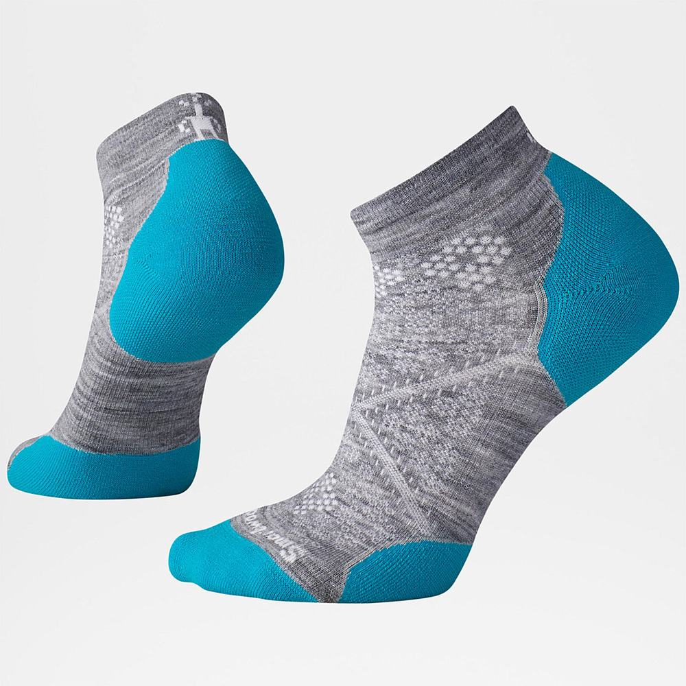 Ponozky The North Face PhD Run Light Elite Low Cut Damske Svetlo Siva Modre | NSE-931425